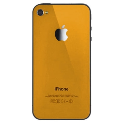 Apple iPhone 4S BackCover Orange HQ