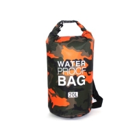 Waterproof Dry Bag Type 1 2L  Camouflage Orange