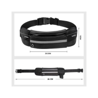Running Sports Belt Case Type 1 Black