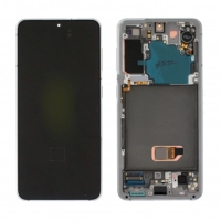 Samsung Galaxy S21 5G Lcd+Touch Screen+Frame (No Front Camera) White ORIGINAL
