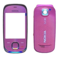 NOKIA 7230 - Front + Back Cover (2in1) pink Original