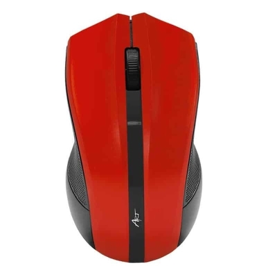 ART AM-97 Optical Wireless Mouse Red