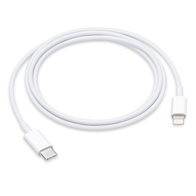 APPLE iPhone - ORIGINAL DATA CABLE USB 3.0 USB-C male - Lightning White 1m, BULK