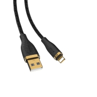 DEVIA Star Cable for Lightning black (5V,2.4A 1,5M)