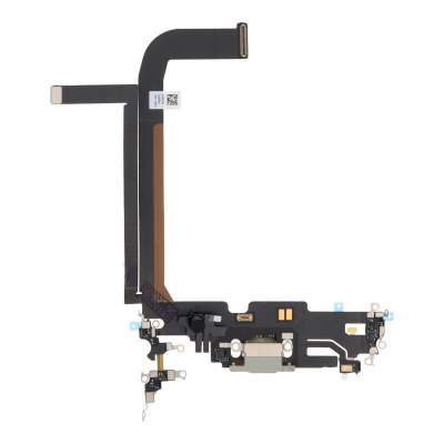 APPLE iPhone 13 Pro Max - Charging Flex Cable Connector White High Quality