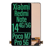 Xiaomi Redmi Note 14 4G (GLOBAL VERSION) / Note 14 5G  Lcd (INCELL) + Touch (NO FRAME) Black Grade A