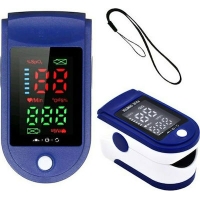 Οξύμετρο δακτύλου με οθόνη LED-Fingertip Pulse Oximeter, SpO2/Heart Rate Sensor Blue