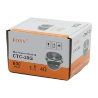 TWEETER ΑΛΟΥΜΙΝΙΟΥ 38mm PERVOI CTC-30G