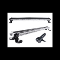 ΦΑΡΟΣ LED STROBE ΠΟΡΤΟΚΑΛΙ 126cm LED-318-8Y