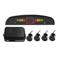 ΣΥΣΤΗΜΑ PARKTRONIC ΜΑΥΡΟ ΜΕ 4 ΑΙΣΘΗΤΗΡΕΣ ΚΑΙ ΟΘΟΝΗ QW1356