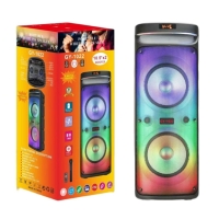 ΦΟΡΗΤΟ ΑΣΥΡΜΑΤΟ ΚΑΡΑΟΚΕ ΗΧΕΙΟ ΜΕ ΔΙΠΛΟ WOOFER 10″ GY-1022