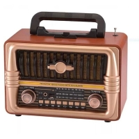 NNS RETRO ΦΟΡΗΤΟ ΡΑΔΙΟΦΩΝΟ ΕΠΑΝΑΦΟΡΤΙΖΟΜΕΝΟ ΜΕ BLUETOOTH & USB NS-8079BT