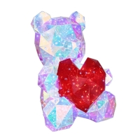 ΦΩΤΙΣΤΙΚΟ LED ΑΡΚΟΥΔΑΚΙ ΜΕ ΕΦΕ ΦΩΤΙΣΜΟΥ & ΚΟΥΜΠΙ ΡΥΘΜΙΣΗΣ RGB 25cm SD-05159