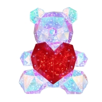 ΦΩΤΙΣΤΙΚΟ LED ΑΡΚΟΥΔΑΚΙ ΛΕΥΚΟΣ ΦΩΤΙΣΜΟΣ 30cm SD-05163