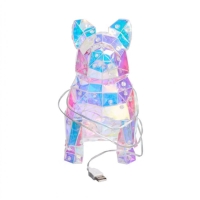 ΦΩΤΙΣΤΙΚΟ LED ΣΚΥΛΟΣ ΜΕ ΕΦΕ ΦΩΤΙΣΜΟΥ & ΚΟΥΜΠΙ ΡΥΘΜΙΣΗΣ RGB 40cm SD-05157