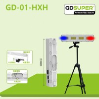 ΦΟΡΗΤΟΣ LED ΦΑΚΟΣ ΕΚΤΑΚΤΟΥ ΑΝΑΓΚΗΣ ΜΑΥΡΟ ΧΡΩΜΑ GD-01