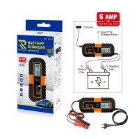 RCHANG ΦΟΡΤΙΣΤΗΣ ΜΠΑΤΑΡΙΑΣ ΑΥΤΟΚΙΝΗΤΟΥ 6AMP 6-12V W17926