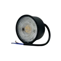 ΣΤΡΟΓΓΥΛΟ LED ΣΠΟΤ 9W ΘΕΡΜΟ ΦΩΣ RH-9W-1