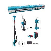 ΣΕΤ ΑΛΥΣΟΠΡΙΟΝΟ & ΨΑΛΙΔΙ ΚΛΑΔΕΜΑΤΟΣ ΜΕ 2 ΜΠΑΤΑΡΙΕΣ 168V & ΤΗΛΕΣΚΟΠΙΚΟ ΚΟΝΤΑΡΙ HL-04077