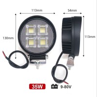 RCHANG ΣΤΡΟΓΓΥΛΟΣ ΠΡΟΒΟΛΕΑΣ ΕΡΓΑΣΙΑΣ LED 35W W18437-15