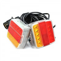ΣΕΤ ΦΩΤΑ ΤΡΕΙΛΕΡ LED 12V ΜΕ ΜΑΓΝΗΤΗ HWD0151