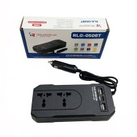 INVERTER ΑΥΤΟΚΙΝΗΤΟΥ 150W ΑΠΟ 12/24V DC ΣΕ 220V AC ΜΕ 2xUSB & TYPE-C RLG-0506T