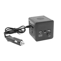 INVERTER ΑΥΤΟΚΙΝΗΤΟΥ 150W ΑΠΟ 12/24V DC ΣΕ 220V AC ΜΕ 2xUSB RLG-743
