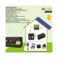 INVERTER METΑΤΡΟΠΕΑΣ ΡΕΥΜΑΤΟΣ GD-2500W