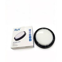 ΦΩΤΙΣΤΙΚΟ TOIXOY LED ΜΑΥΡΟ ΧΡΩΜΑ 24W 6500K RH-06058