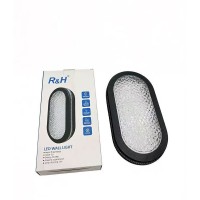 ΦΩΤΙΣΤΙΚΟΥ ΤΟΙΧΟΥ ΟΒΑΛ ΜΑΥΡΟ 20+20W  RH-06056