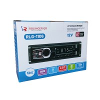 ΗΧΟΣΥΣΤΗΜΑ MP3 PLAYER ΑΥΤΟΚΙΝΗΤΟΥ 12V RLG-1106