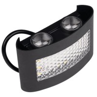 ΦΩΤΙΣΤΙΚΟ ΤΟΙΧΟΥ ΕΞΩΤΕΡΙΚΟΥ ΧΩΡΟΥ 3000Κ/6W RH-06051