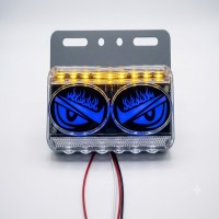ΠΛΕΥΡΙΚΑ ΦΩΤΑ DEVIL EYE 4TMX   42V  W19514B