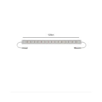 ΣΩΛΗΝΑΣ LED ΜΕ ΛΩΡΙΔΑ ΑΛΟΥΜΙΝΙΟΥ 12V  AD-07042