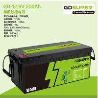GDSUPER ΜΠΑΤΑΡΙΑ ΛΙΘΙΟΥ 12.8V 200AH GD-06968