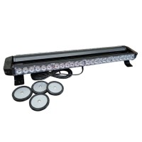 ΠΡΟΕΙΔΟΠΟΙΗΤΙΚΗ ΜΠΑΡΑ LED COB ΠΡΑΣΙΝΟ ΦΩΣ 50*13CM  JN-07280