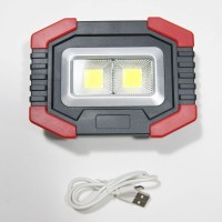 ΕΠΑΝΑΦΟΡΤΙΖΟΜΕΝΟΣ ΠΡΟΒΟΛΕΑΣ LED 6W 2xCOB ΜΕ micro-USB W918