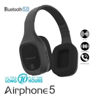 SONIC GEAR BLUETOOTH 5.0 HEADSET (2019) AIRPHONE 5 B.GUN METAL