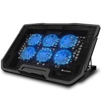 LAMTECH LAPTOP COOLING FLEXI STAND 6 FANS