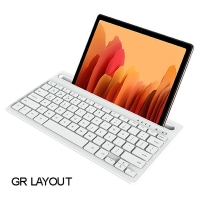 LAMTECH BT 5.0 KEYBOARD WITH IPAD AND MOBILE STAND WHITE