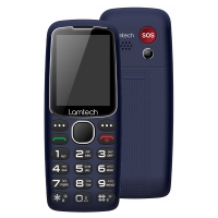 LAMTECH MOBILE PHONE 2.4' GR DUAL SIM TINY L II BLUE