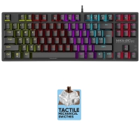 ARMAGGEDDON MECHANICAL KEYBOARD MKA-2C NEO BLACK TACTILE  BROWN SWITCH