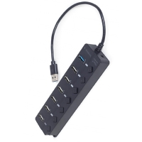 GEMBIRD 7-PORT USB HUB (1XUSB3.1+6XUSB2.0) WITH SWITCHES