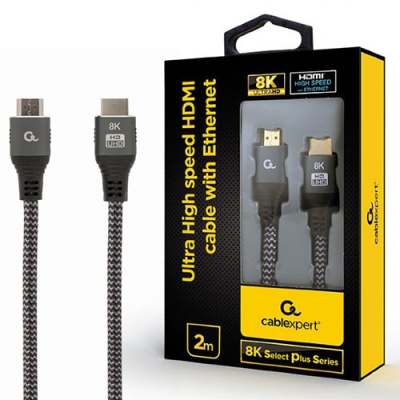 CABLEXPERT  ULTRA HIGH SPEED HDMI CABLE,8K SELECT PLUS SERIES 2M