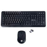 LAMTECH WIRELESS MULTIMEDIA KEYBOARD AND MOUSE GR LAYOUT BLACK