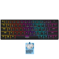 ARMAGGEDDON LOW PROFILE MODULAR MECH. KEYBOARD SMK-1C PSYCHSPARROW BLUE SWITH BLACK CLICKY