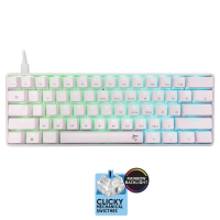 WHITE SHARK MECHANICAL KEYBOARD BLUE SWITCH GK-004221 WHITE