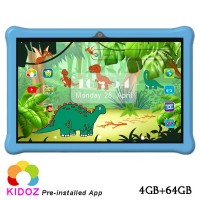 LAMTECH OCTA-CORE KID TABLET 10.1'  4GB+64GB ANDROID 14 SKY BLUE DINOSAUR'S JUNGLE