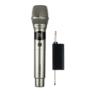 SONICGEAR PROFESSIONAL UHF WIRELESS MICROPHONE WM 3000UL PLATINUM