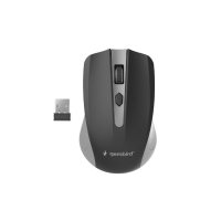 GEMBIRD WIRELESS OPTICAL MOUSE SPACEGREY BLACK